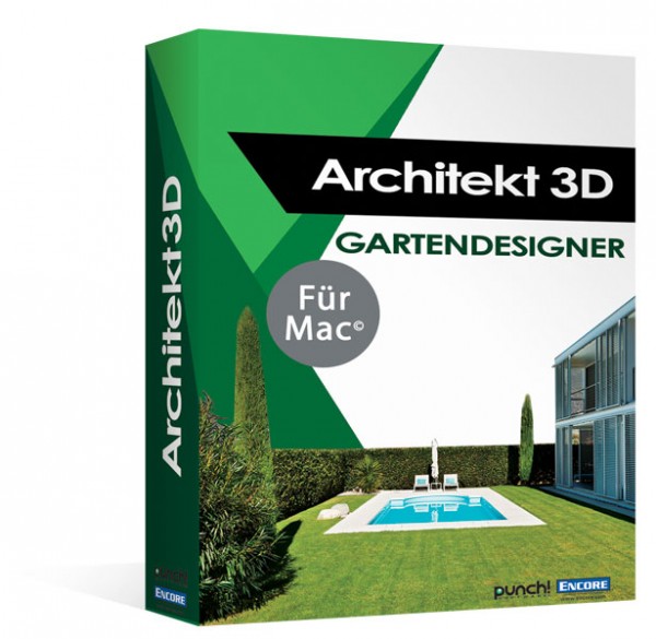 Avanquest Architekt 3D X9 Gartendesigner 2017 für MAC